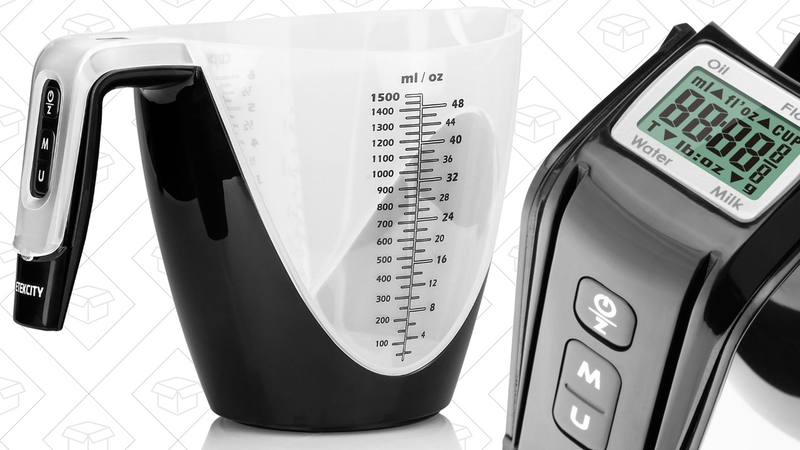 Etekcity 6-Cup Measuring Cup Food Scale, $14 with code F8YA6PGP